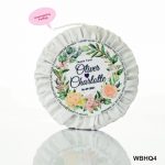 Mini Wedding Soap Favors - Rustic Guest Soaps - Choose your scent - Customize your wrap design -hotel soap size