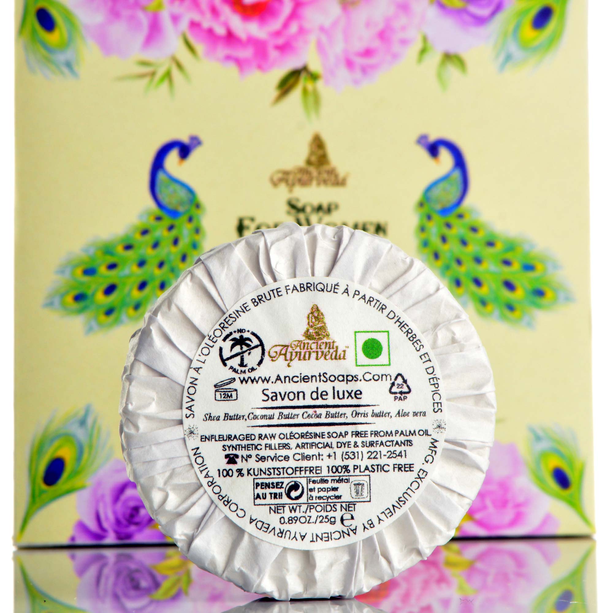 Ancient Ayurveda Soap for women – Shea Butter & Moisturizing Plant
